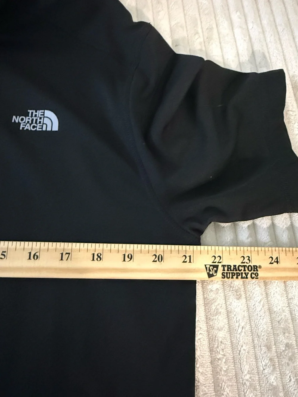 The North Face Men Polo Shirt Large Black Golf Sports Athletic Running Casual